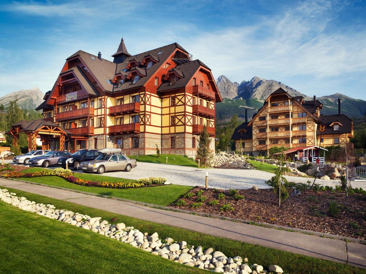 Aplend Hotel Kukucka Tatranska Lomnica Bagian luar foto